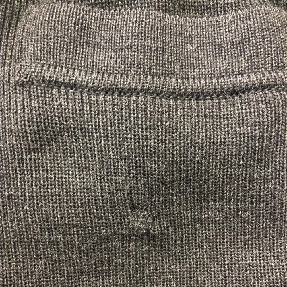 Comma, Merino Wool Ribbed Button Back Dress - Picture 7 of 8